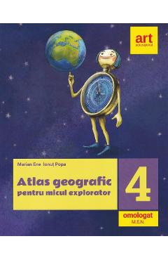Atlas Geografic Clasa 4