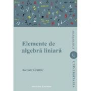 Elemente De Algebra Liniara Nicolae Crainic